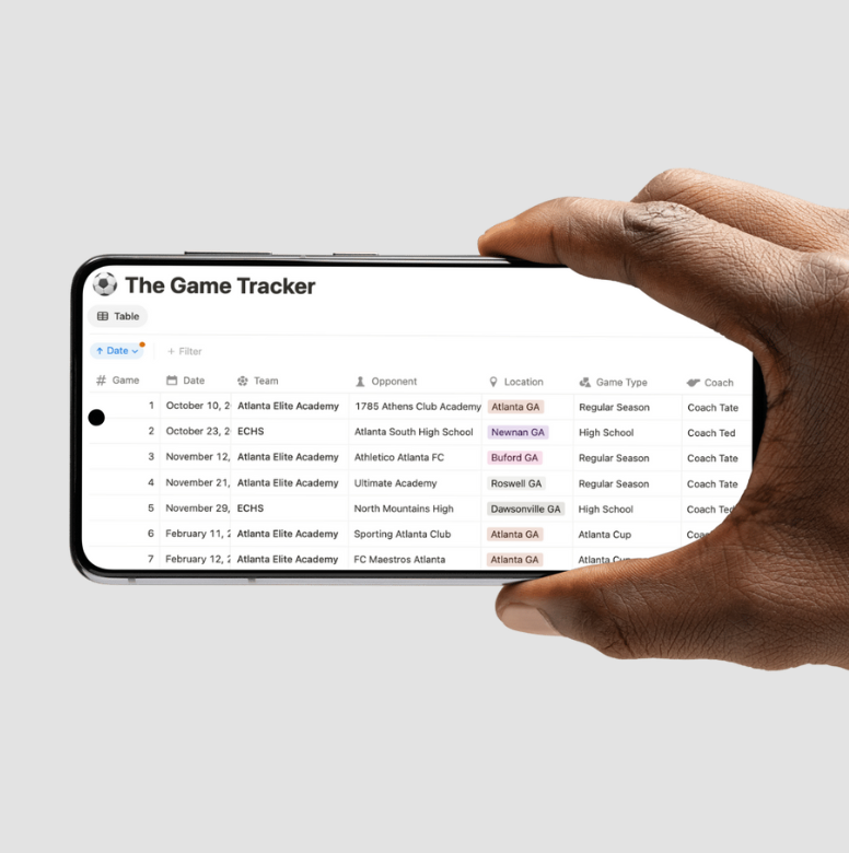 The Player Archive: Soccer Edition